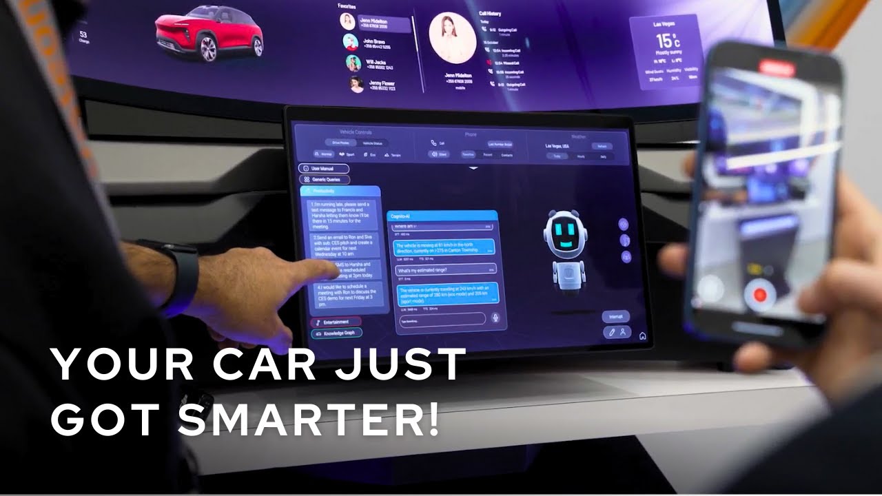 cognitoAI: Bringing Intelligence to the Dashboard | Visteon at #CES2025