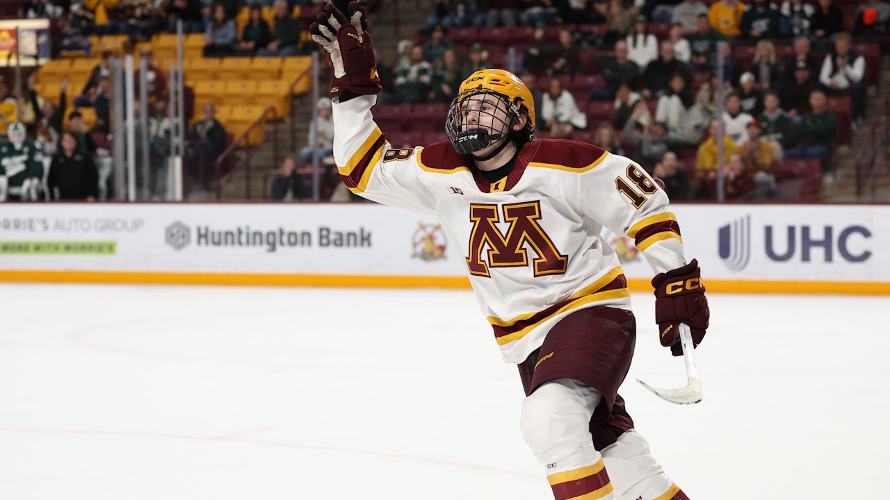 Highlights: Gopher Hockey Wins Shootout Over #2 Michigan State