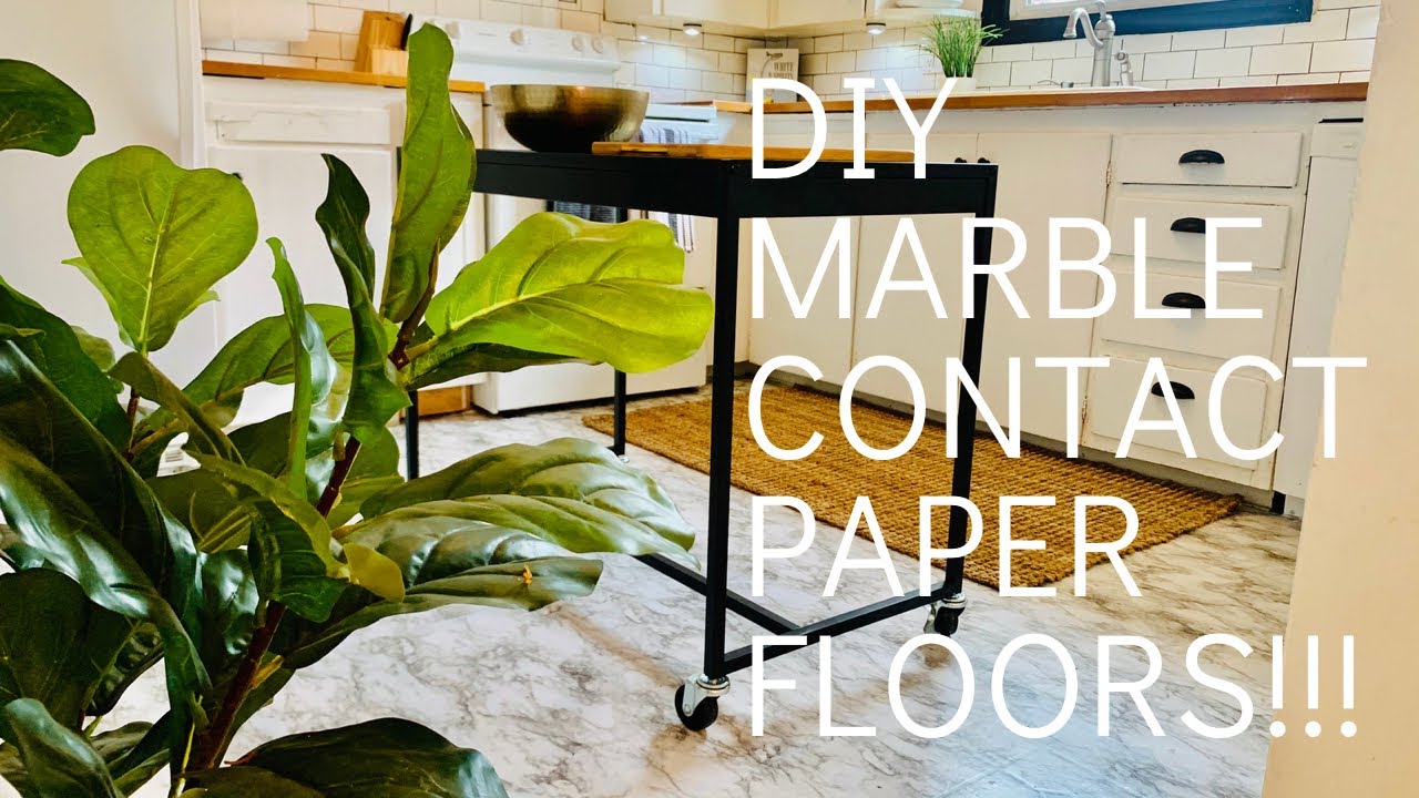 EXTREME BUDGET, KITCHEN MAKEOVER,CONTACT PAPER FLOORS! Paint, shop and style with me!! 2021