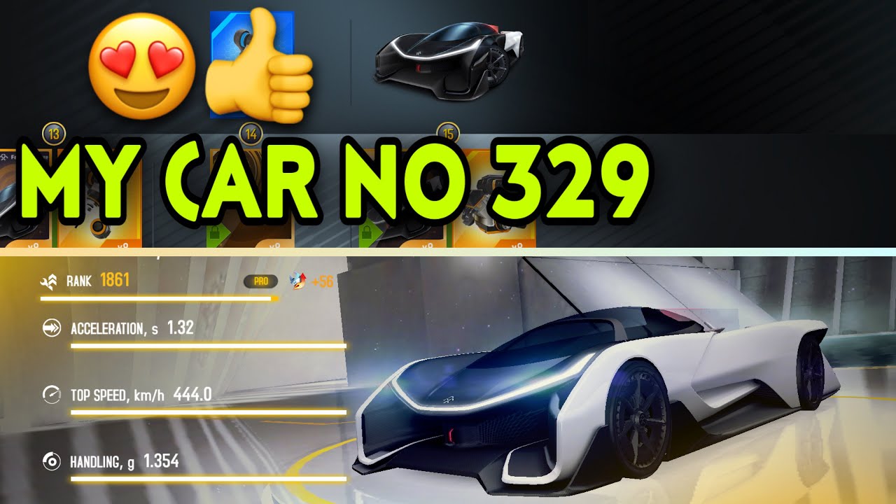 Asphalt 8, Unlock Faraday Future and Upgrading Fully Pro, My Car No 329 😍