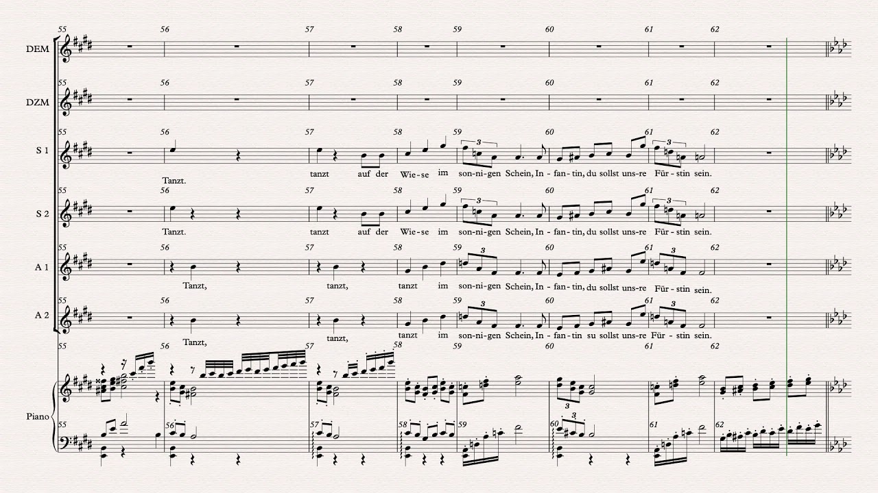Der Zwerg page 12 20 Minus Soprano 2