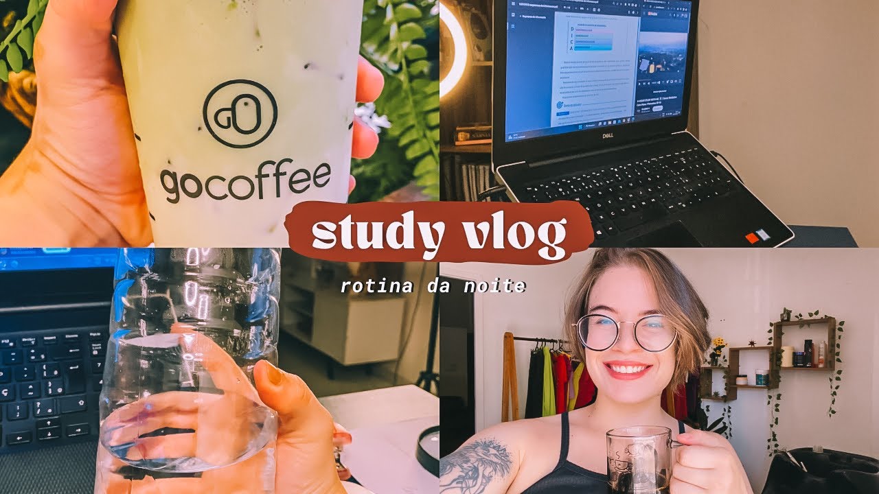 minha rotina da noite | estudos | concurso banco do brasil #studyvlog #concursopublico