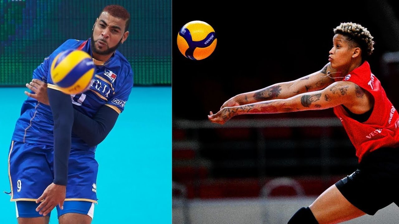 Earvin N’Gapeth vs Melissa Vargas 😱 BEST GOAL of 2025 – Volleyball World SHOCKED #volleyball