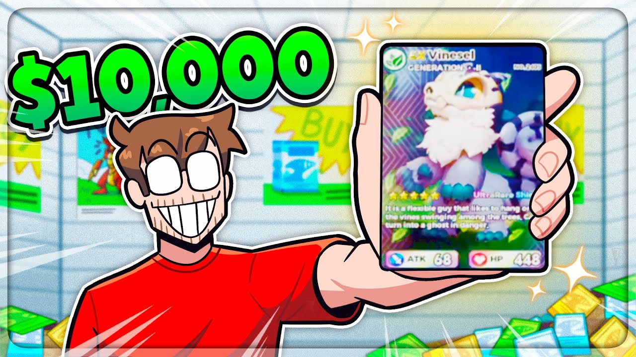 I pulled a $10,000 GOD CARD in Card Shop Simulator