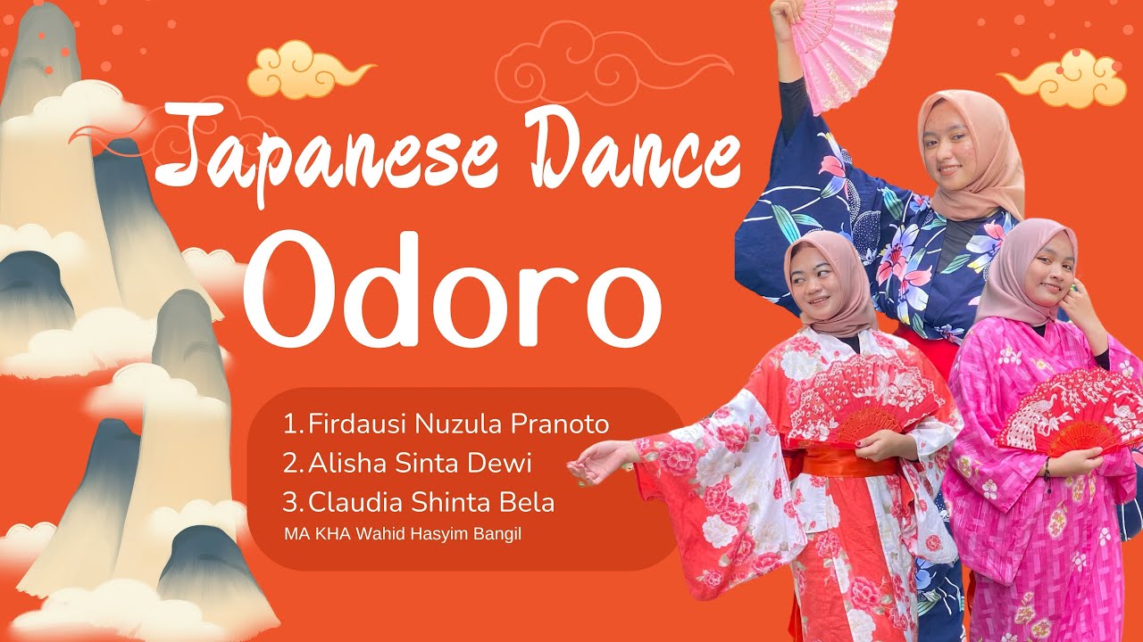 Japanese Dance - Odoro || Firdausi Nuzula P., Alisha Sinta D., Claudia Sintha B. || MaWaHa Bangil
