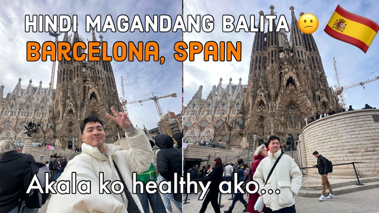 HINDI MAGANDANG BALITA SA BARCELONA SPAIN: Sagrada Familia & Parc Guell