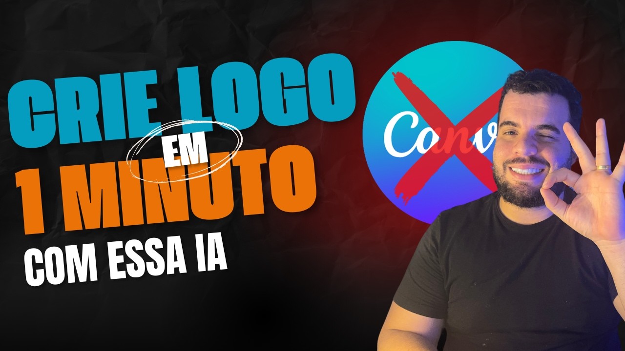 COMO criar logotipo PROFISSIONAL com I.A. em 1 MINUTO | LOGO GR&Aacute;TIS? essa I.A. vai te SURPREENDER