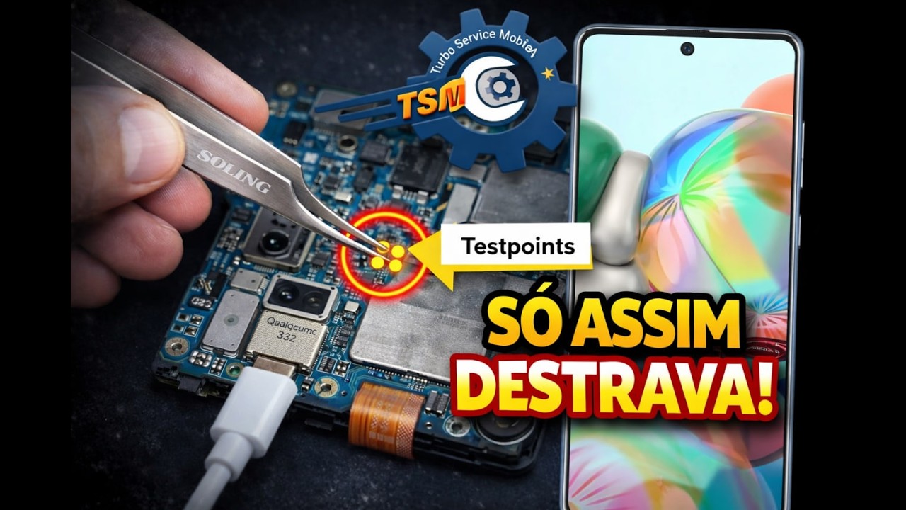 Conta Google A71 Resolvido 🎯 EDL + TP