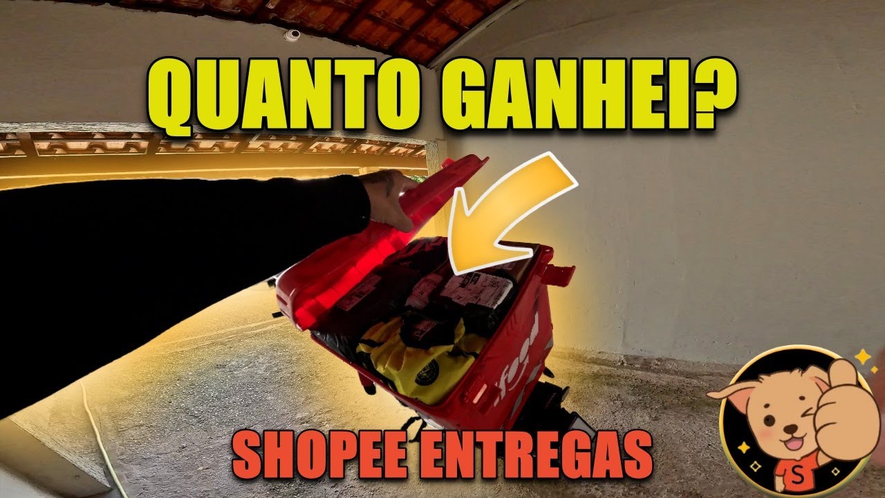 PEGUEI UMA ROTA COM 87 PACOTES NA SHOPEE 📦💲  *MOTOVLOG*