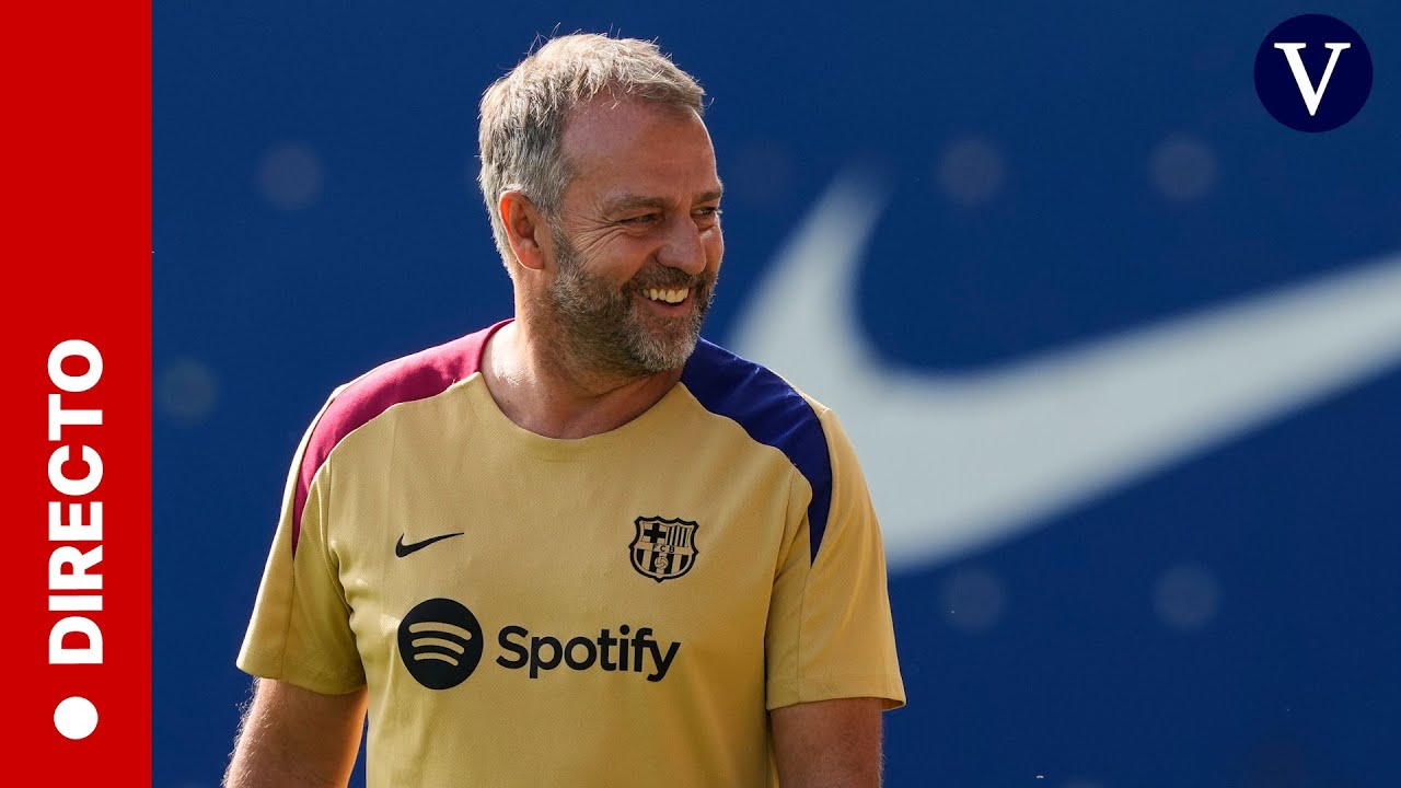 El Barça presenta al nuevo entrenador, Hansi Flick