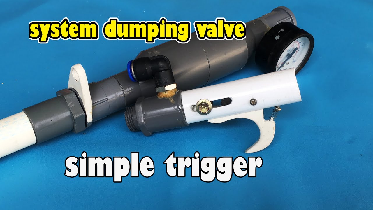 Cara Membuat Valve dumping Paser paralon PVC Air Slingshot mirip Rojong