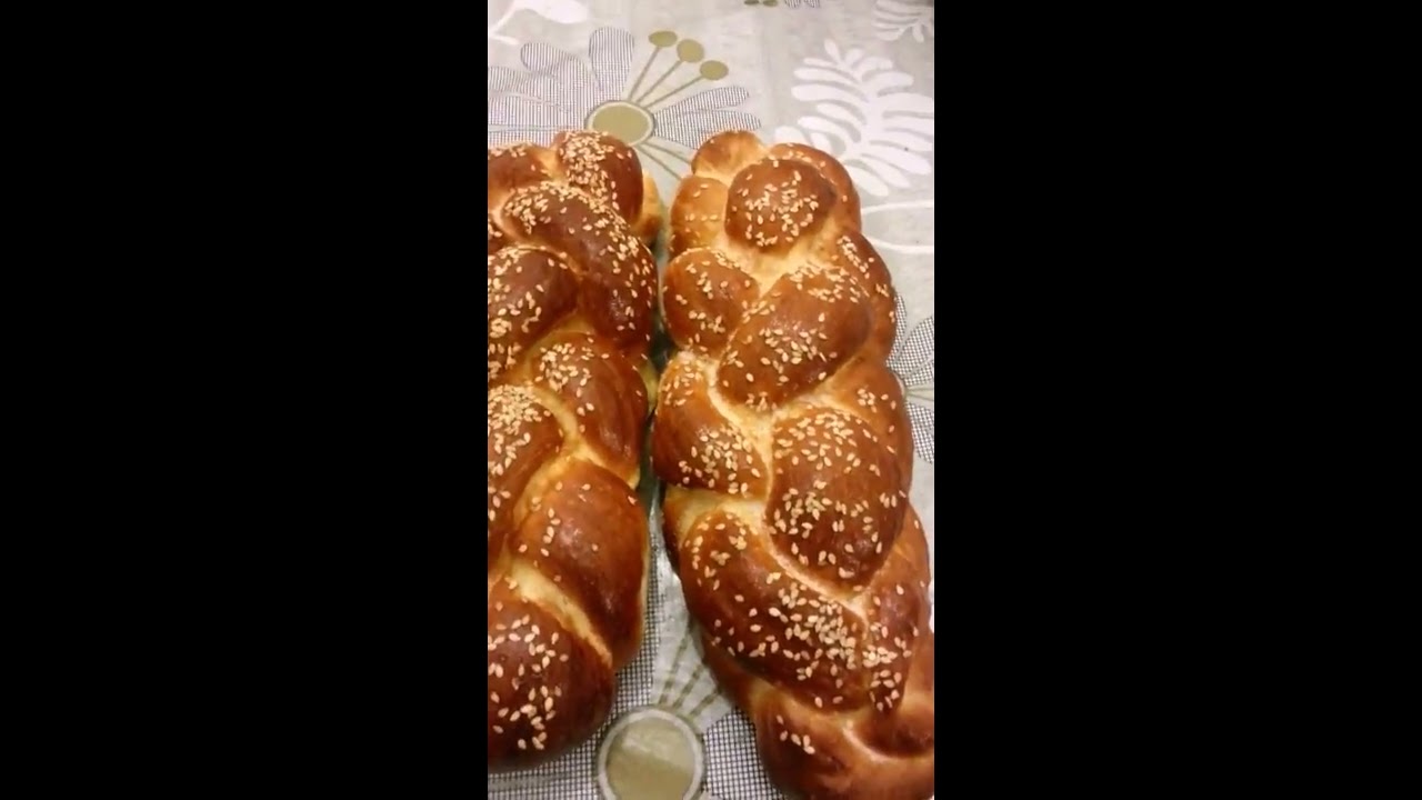 Recette des halots - pains de shabbat