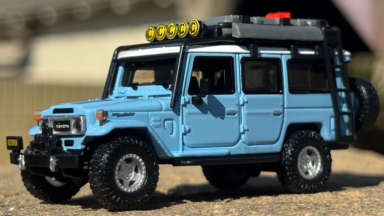Hot Wheels Elite 64 Mod Shop — это нечто невероятное: распаковка Toyota Land Cruiser FJ45 Troopy ...