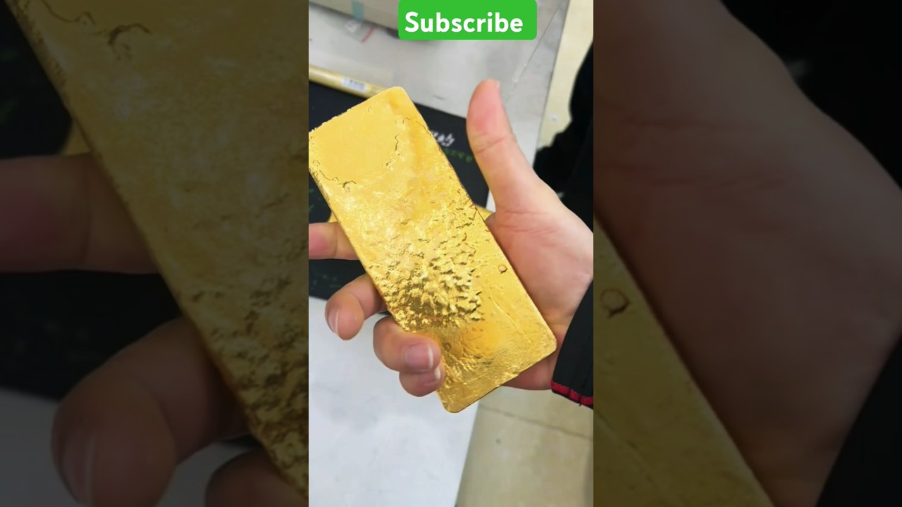Real Gold Bars or Fake? Shocking Gold Testing Process!