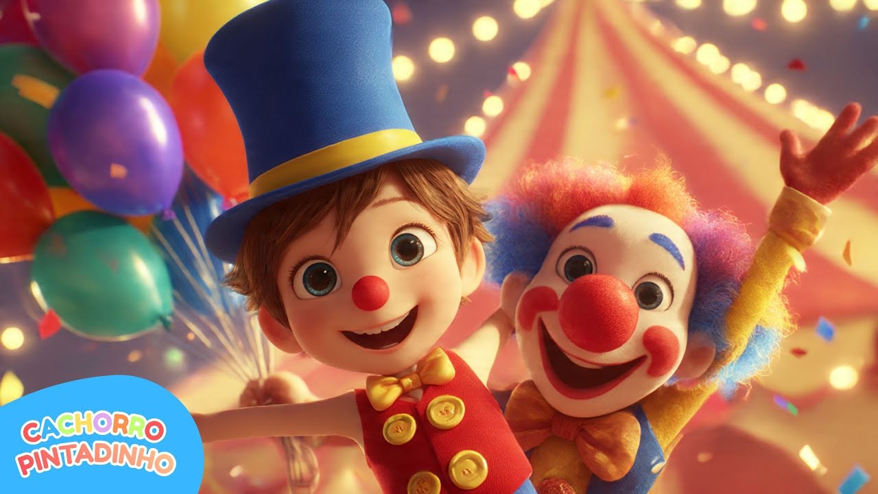 O CIRCO DA ALEGRIA 🎪 | Música Infantil Divertida | Canção para Crianças