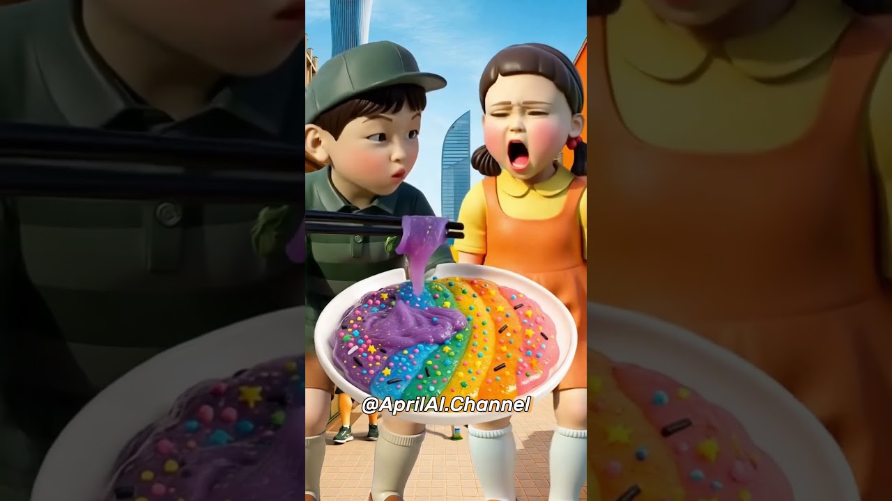Squid Game AI Edible Slime ASMR #squidgame #squidgame2 #ai #asmr