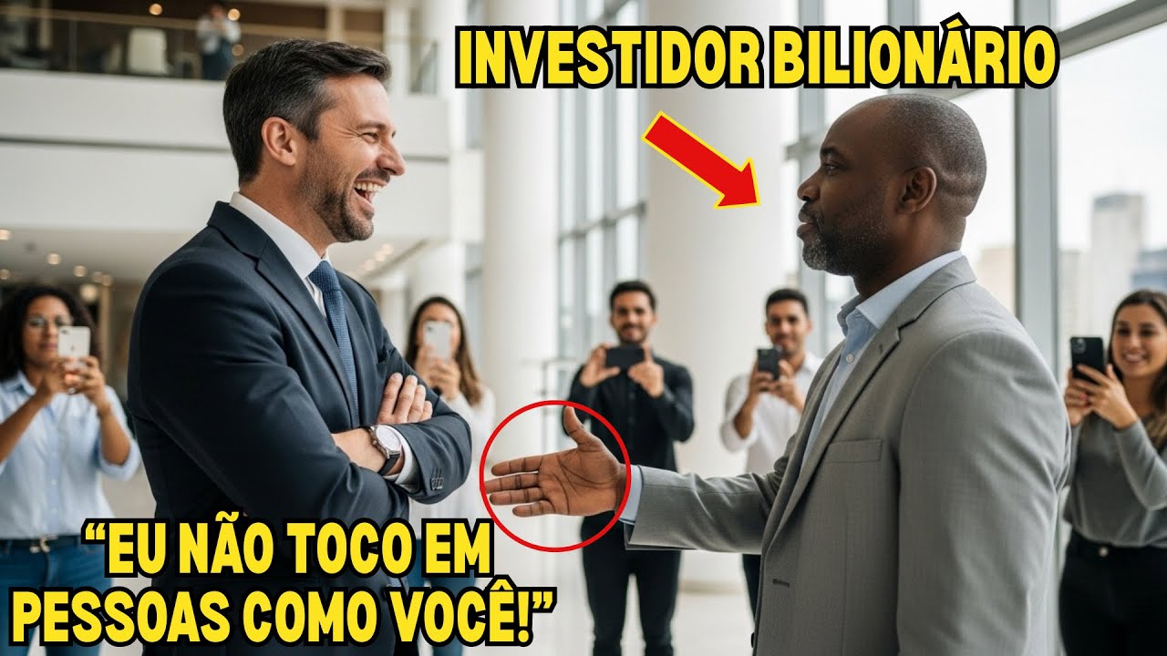 CEO Recusa Apertar a Mão de Homem Negro — Minutos Depois Ele Compra a Empresa