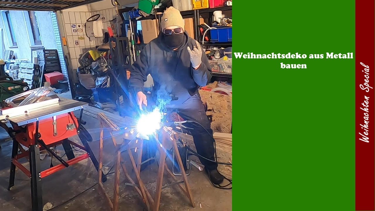Weihnachtsdeko aus Metall bauen