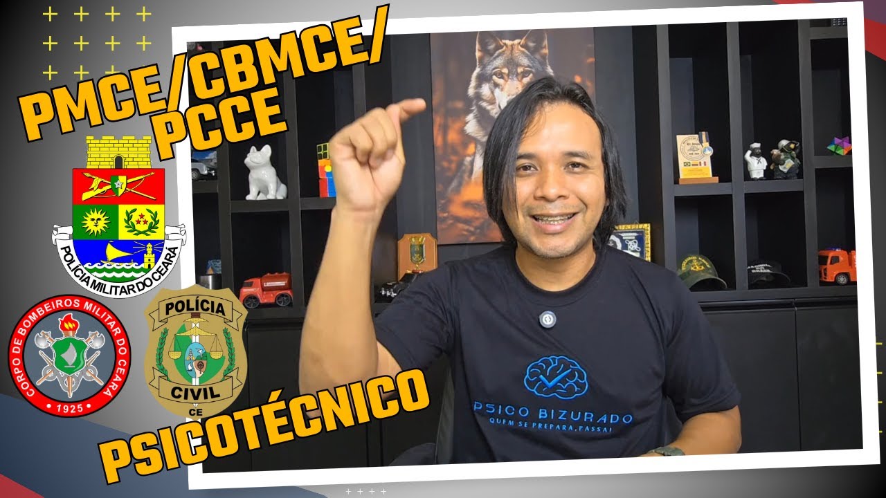 PMCE/CBMCE/PCCE - TUDO SOBRE O PSICOTÉCNICO, SUA APROVAÇÃO NA AVALIAÇÃO PSICOLÓGICA!!!