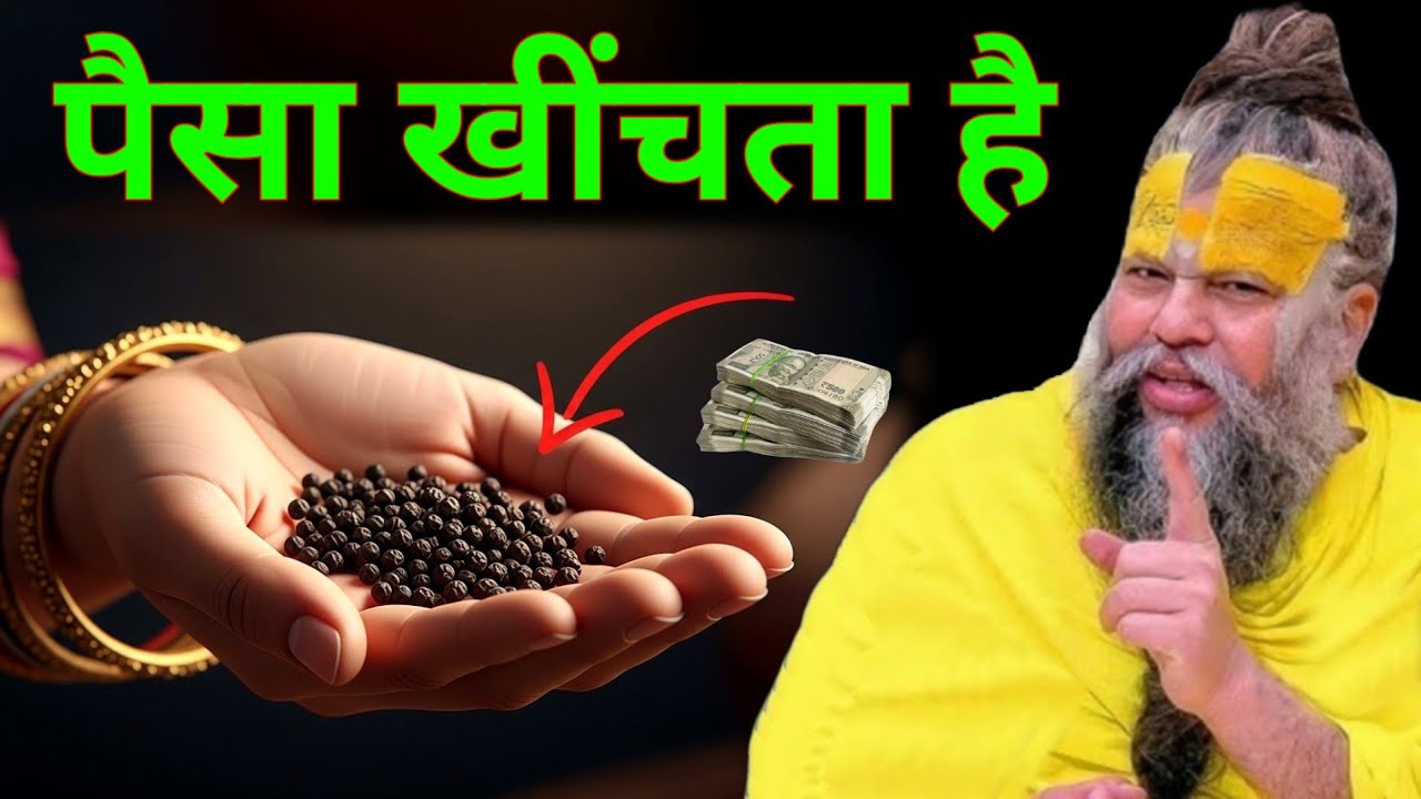 एक मुठ्ठी काली मिर्च का यह उपाय बना देगा आपको रातों-रात धनवान/#premanandjimaharaj