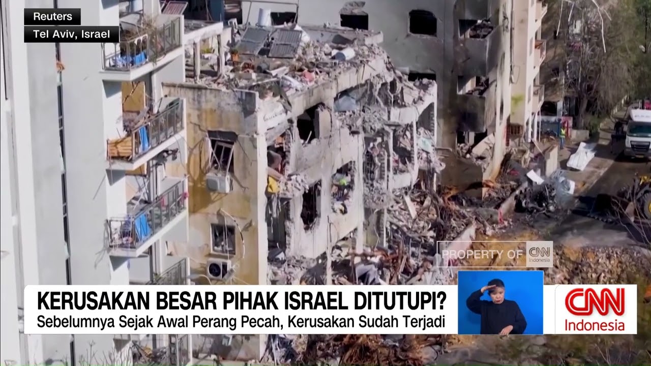 Kerusakan Besar Pihak Israel Ditutupi?
