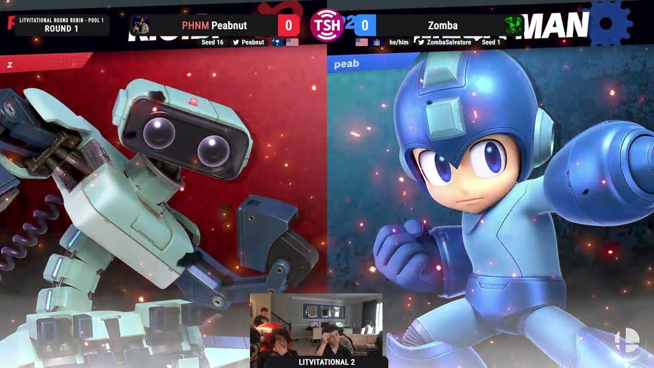 Litvitational 2 - Zomba (R.O.B.) vs. Peabnut (Mega Man) | 08 Mar '24