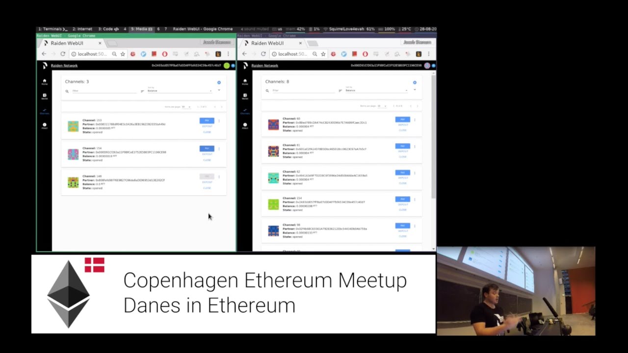 Copenhagen Ethereum Meetup - Raiden Network