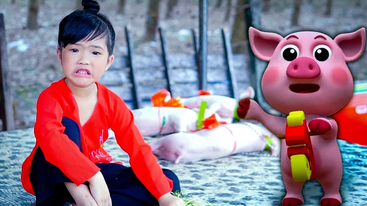 Ba B&agrave; Đi B&aacute;n Lơn Con ✿ B&eacute; MAI VY | Nhạc Thiếu Nhi S&ocirc;i Động Cho B&eacute; Hay Ăn Ch&oacute;ng Lớn