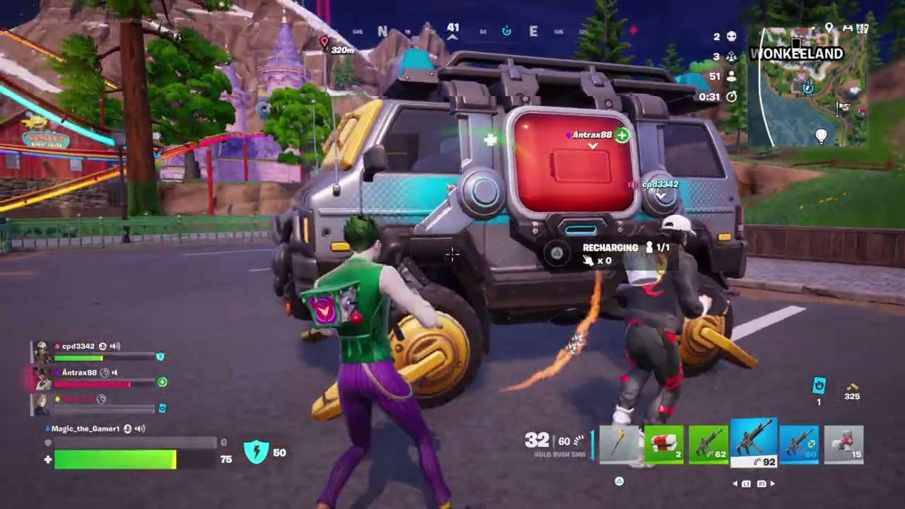 made a new friend in Fortnite