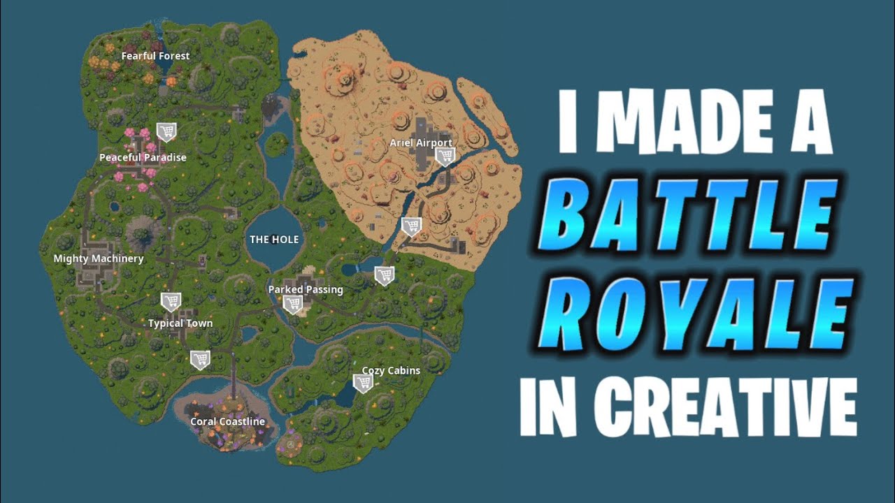 I made a Battle Royale Map in Fortnite Creative!