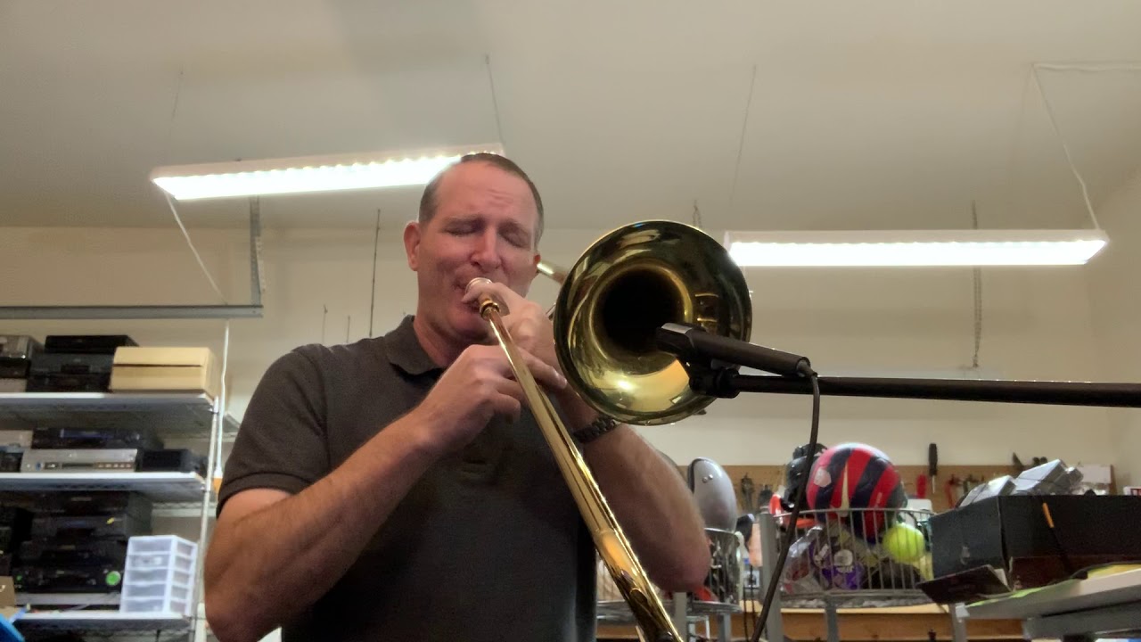 Once I Loved - Trombone Jazz Improvisation