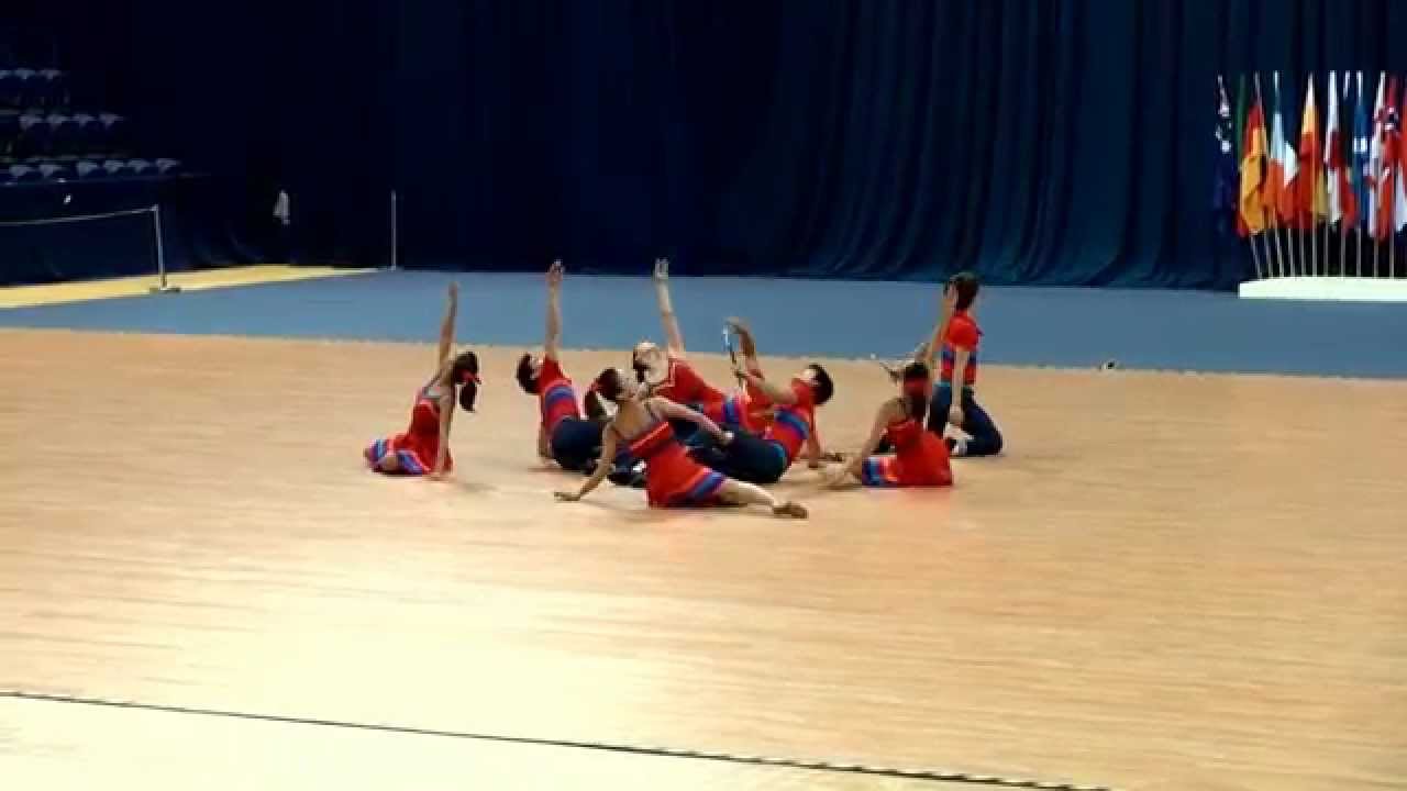 Team Japan - 2nd place World Championship 2014 Twirling
