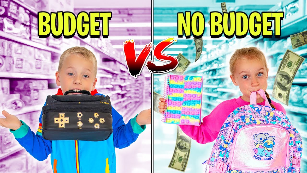 BACK TO SCHOOL Shopping School Supplies (CHALLENGE)