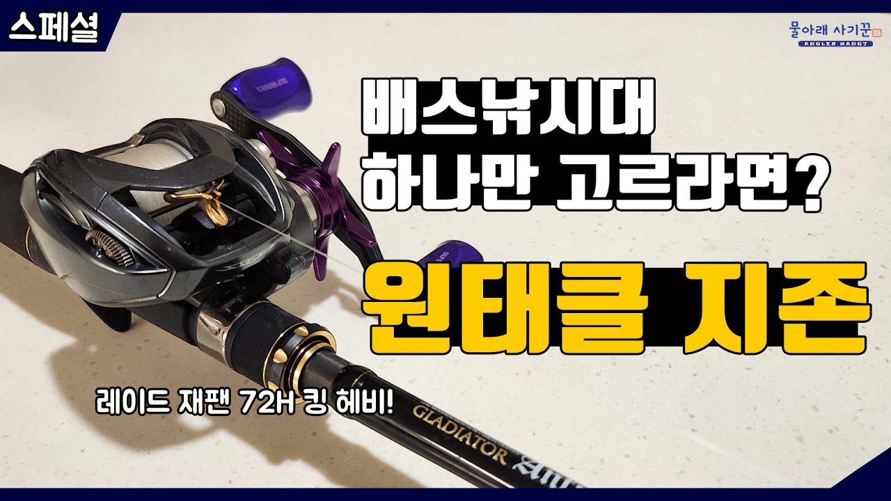배스낚시 원태클 지존 로드 추천, 레이드 재팬 킹 헤비