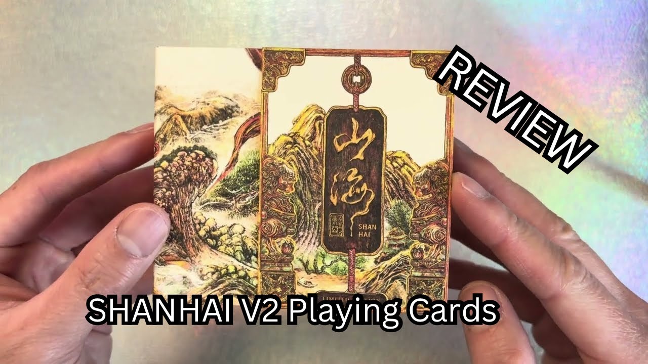 SHANHAI V2 Review Playing Cards ARK COLLECTION