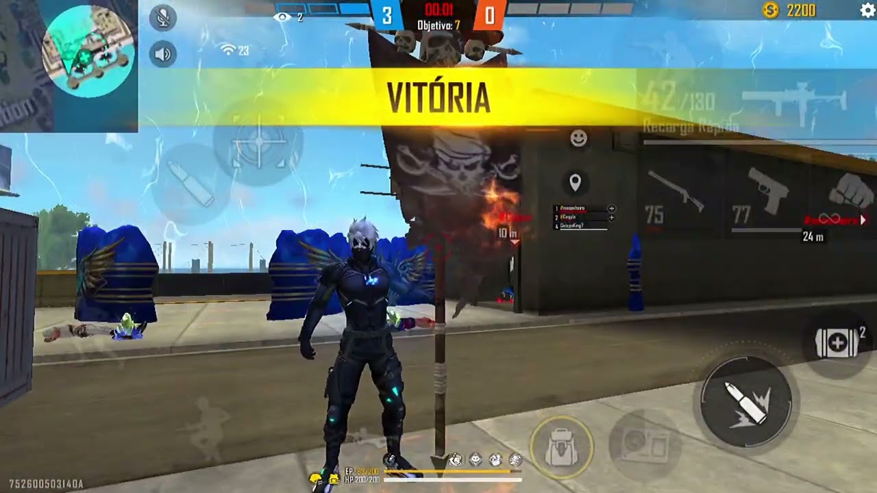 Ump contra famosos 🙅🏻‍♂️👑 highlights 4x4 apostado iPhone 8plus FREE FIRE