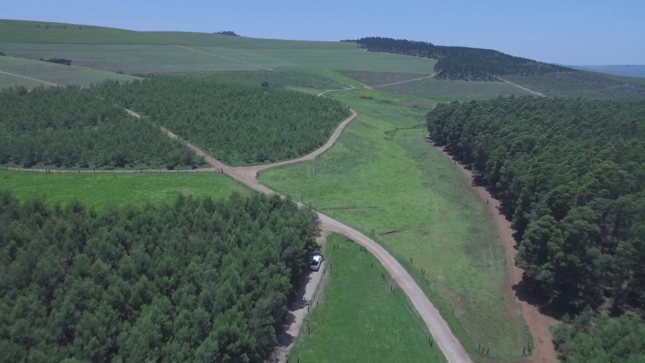 Weltevreden Farm from above, KwaZulu-Natal