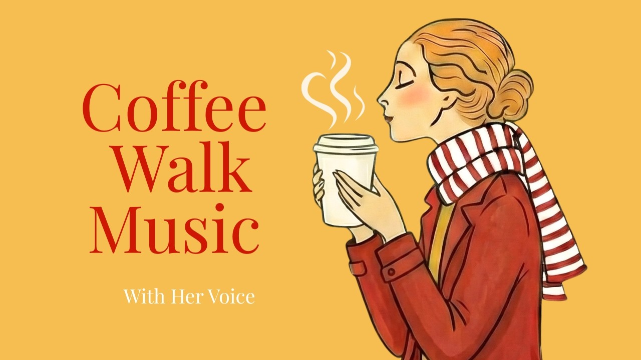 Coffee Walk Background Music | Female Vocal for Focus & Quiet Moments