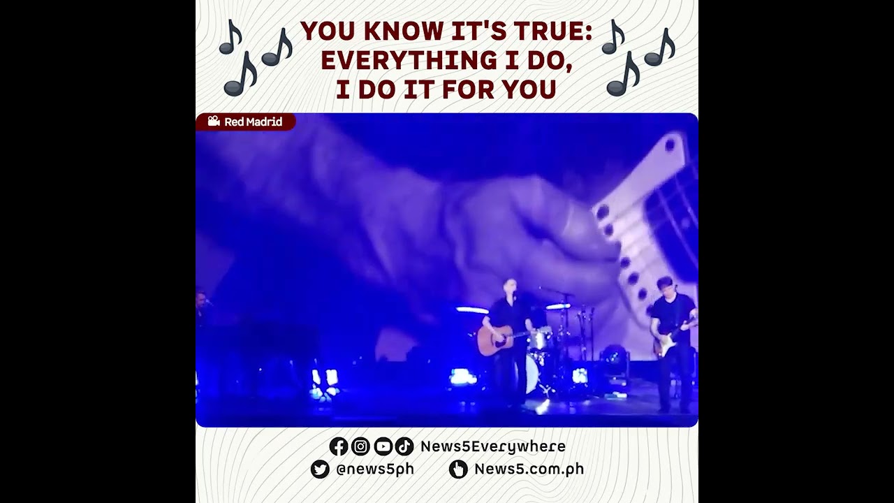 Fans ni Bryan Adams, nag-enjoy sa kaniyang concert sa bansa