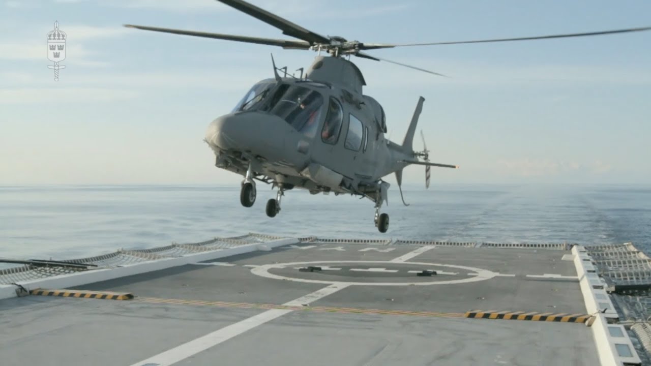 Helikopter 15 ombord på Visbykorvetterna