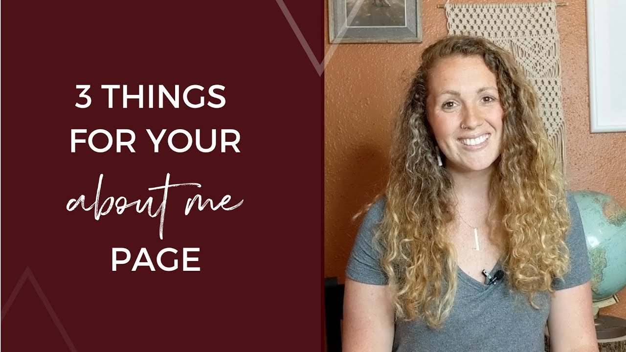 Writing an About Me Page for Your Personal Brand