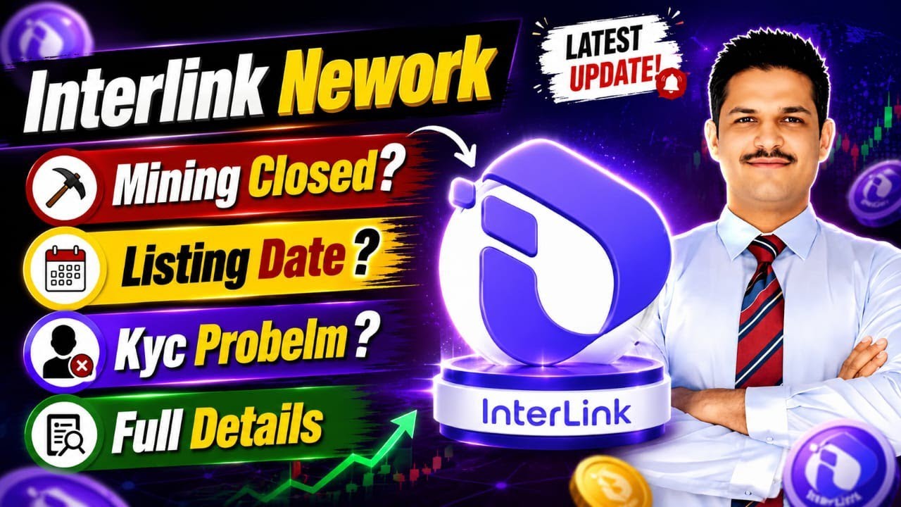 Interlink Network New update || Mining Ending || Listing Update 