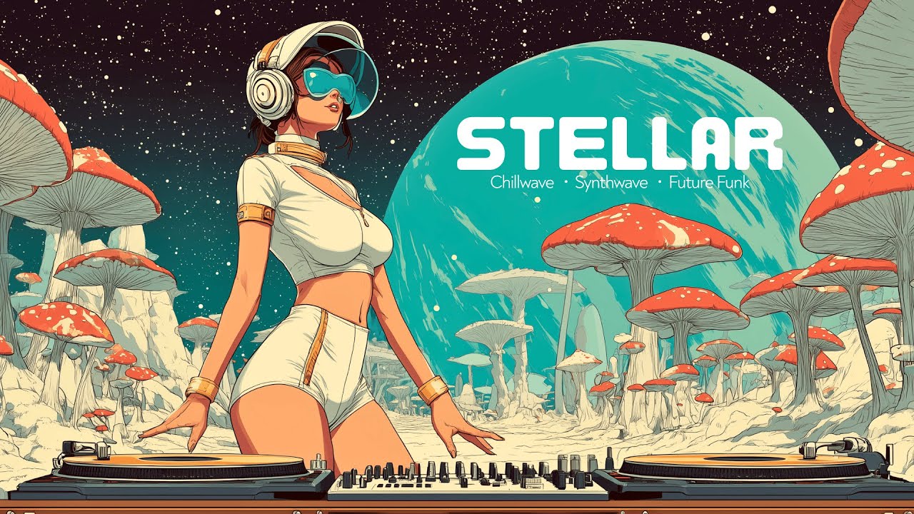 Stellar | Chillwave, Synthwave & Future Funk Mix | Chill Disco Playlist&mdash;Daft Punk/Macross Inspired