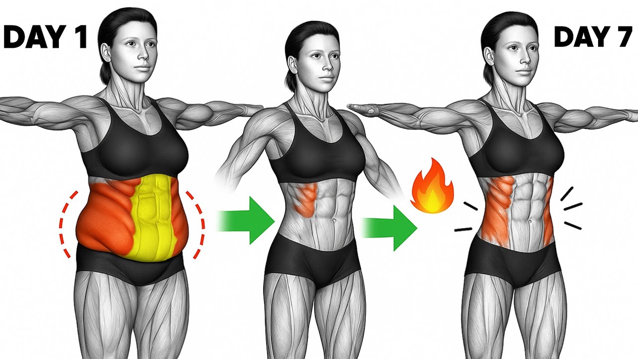 Lose Belly Fat Fast With This 30 Min Standing Abs Workout