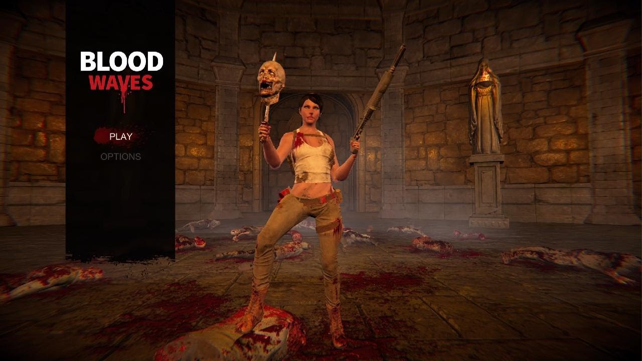 Blood Waves PS4 - Out The Map Glitch - (Easy Platinum Trophy Guide)