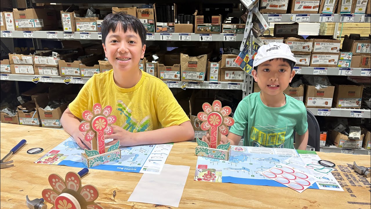Kids DIY-U Trinket Box at Lowe’s