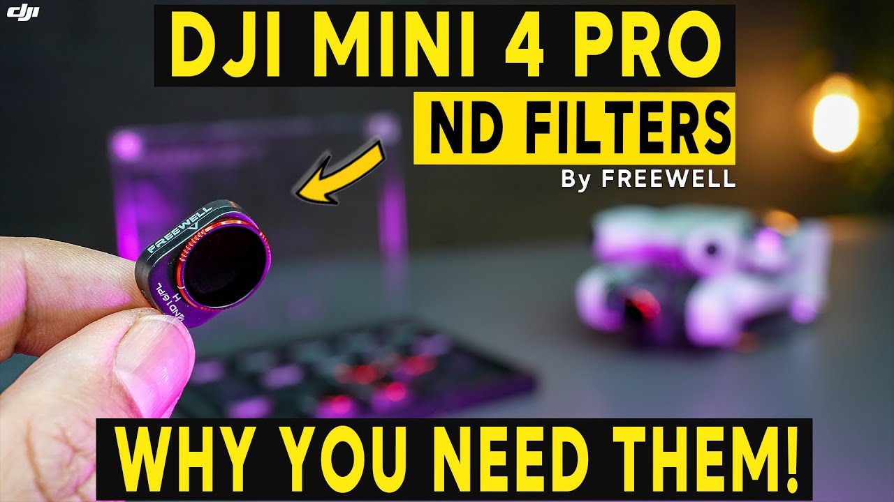 Нейтральные фильтры DJI Mini 4 Pro — ЗАЧЕМ они вам НУЖНЫ!