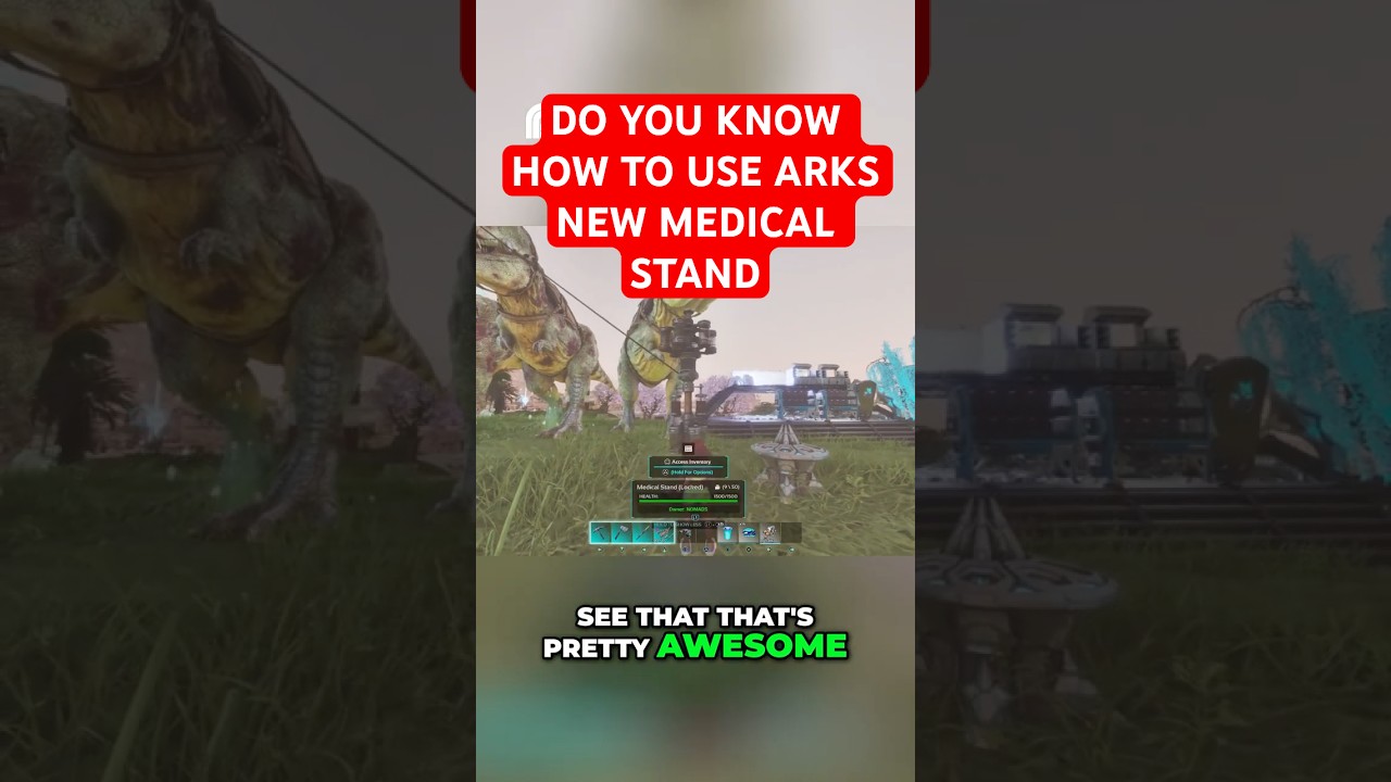 Я нашел САМЫЙ БЫСТРЫЙ способ лечения в Ark #arksurvivalevolved #gaming #tips