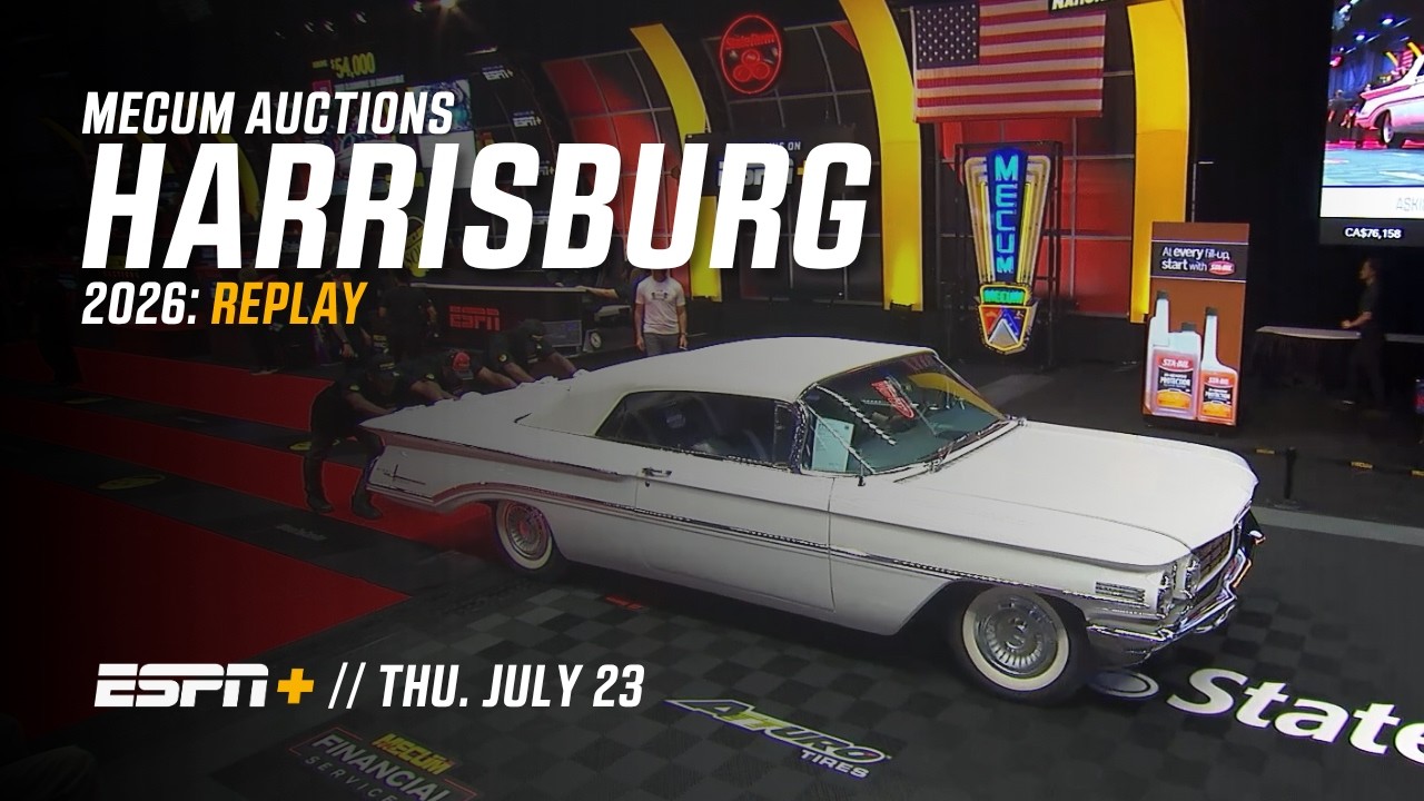 Mecum Auctions Harrisburg 2026: Replay // Thursday, July 23