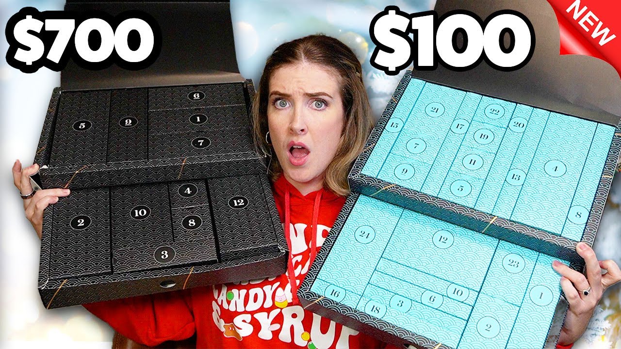 I Bought A $700 Advent Calendar AGAIN..and the $100 version too.